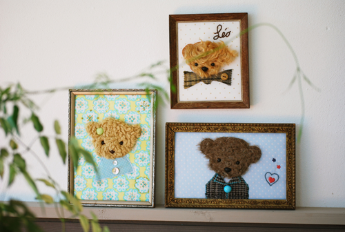 Cadre petit ours