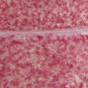 Mohair rose chiné +/- 23mm