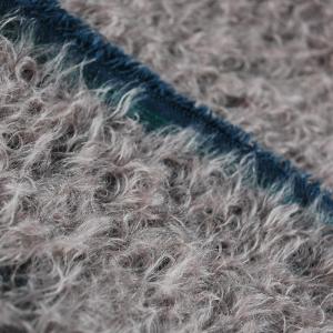 Mohair bleu +/- 23mm